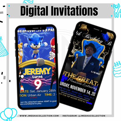 Digital Invitations